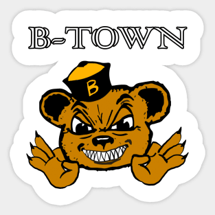 B-Town Bear (Color) Sticker